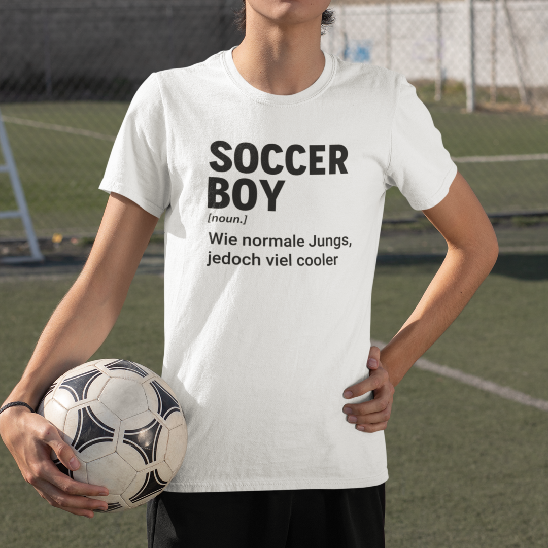 Soccer Boy Shirt Kinder
