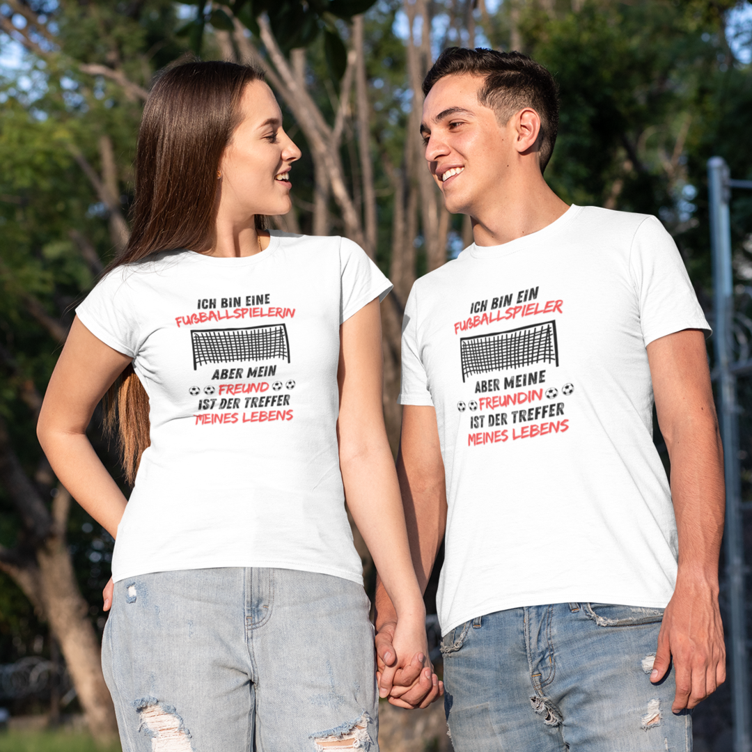 Fußballspielerin Freund Shirt Damen