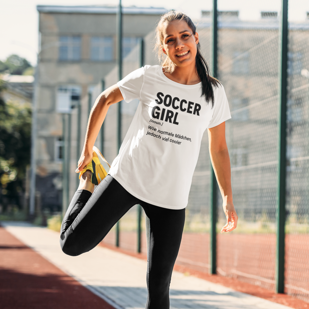 Soccer Girl Shirt Damen