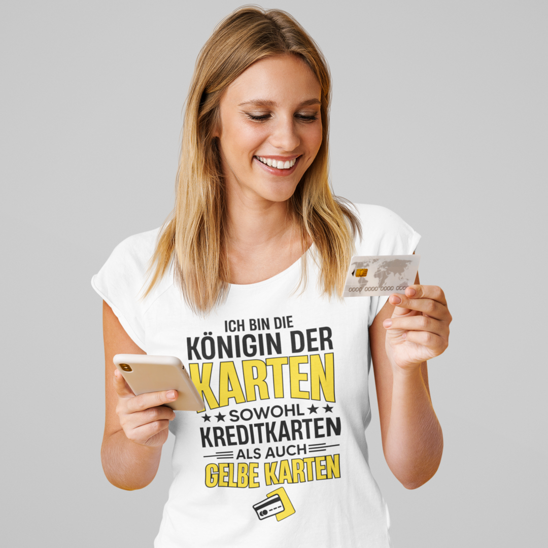 Karten Shirt Damen