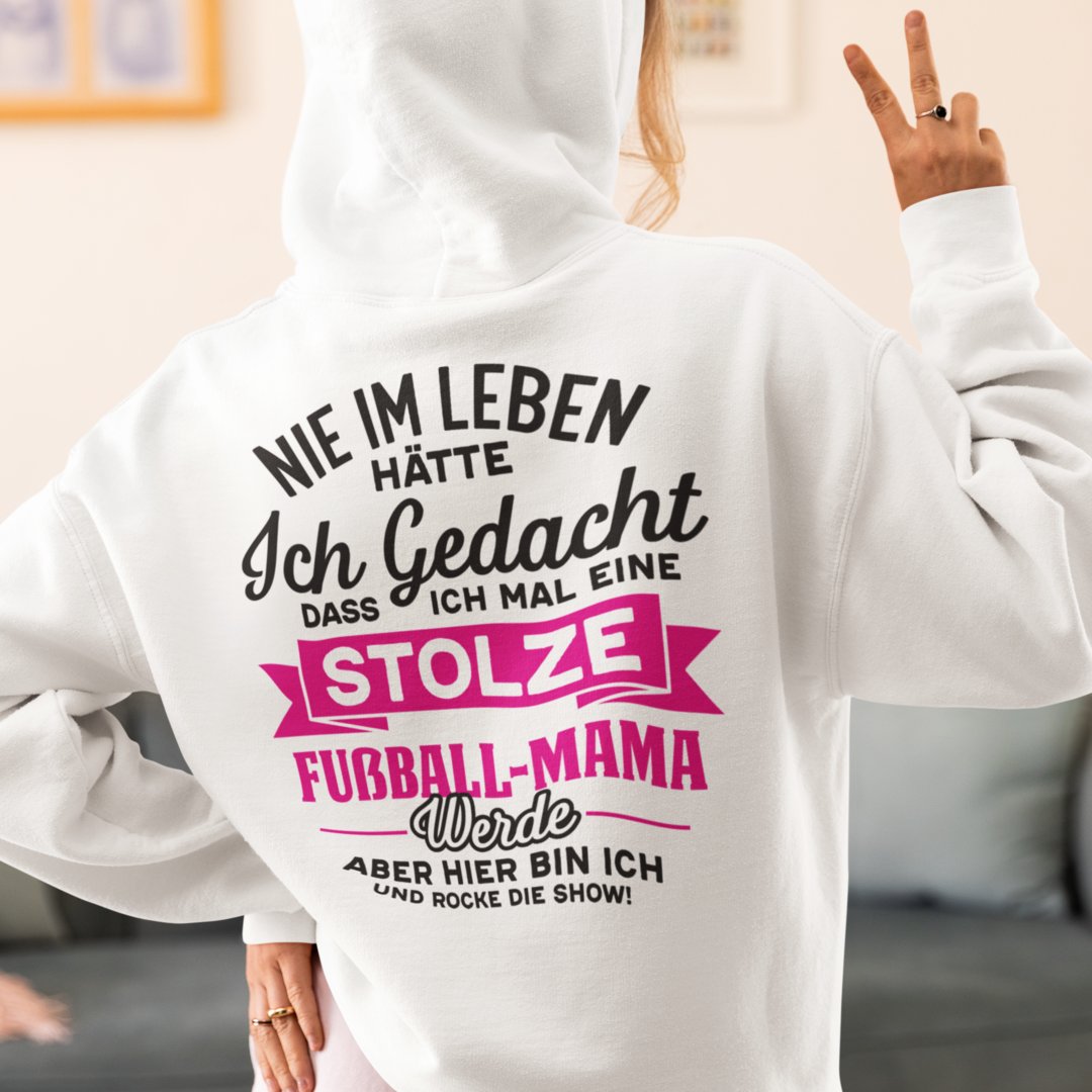 Fußball Mama Hoodie