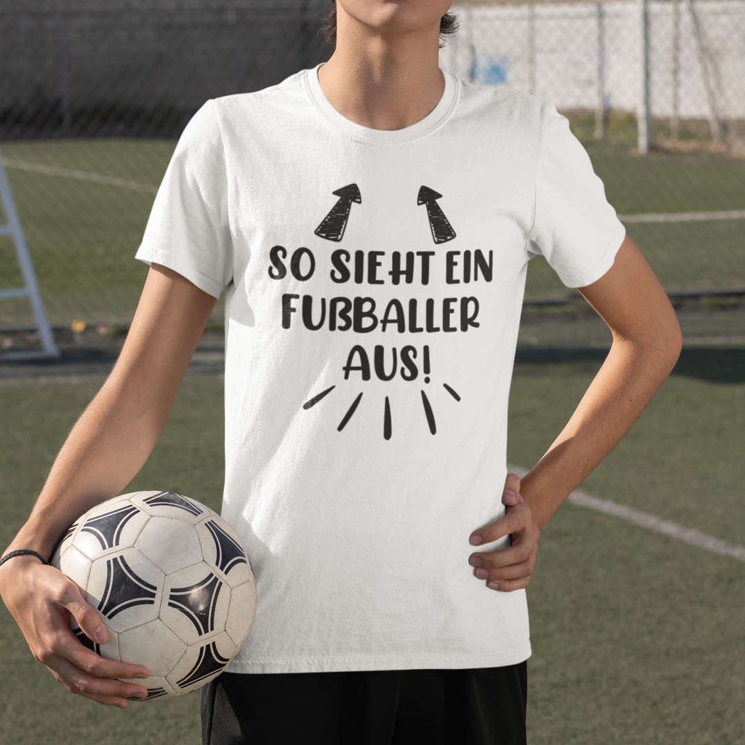 Fußballer T-Shirt Kinder
