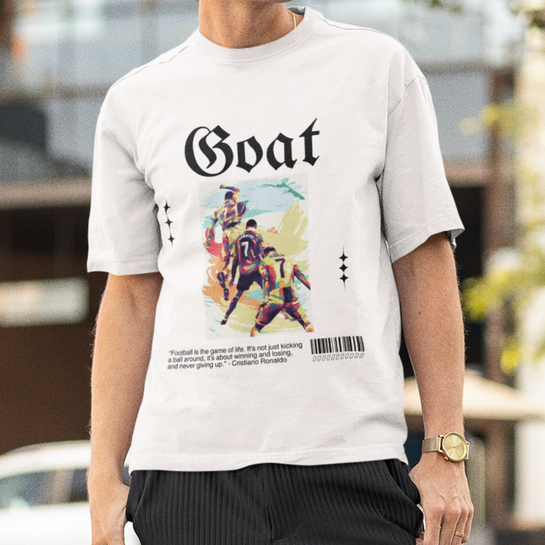 CR7 Goat Oversized Shirt