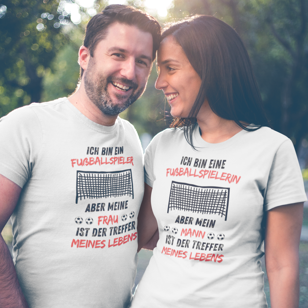 Fußballspieler Frau T-Shirt