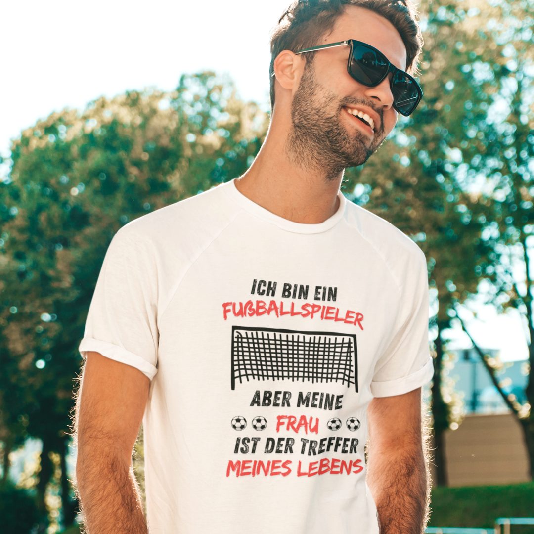 Fußballspieler Frau T-Shirt