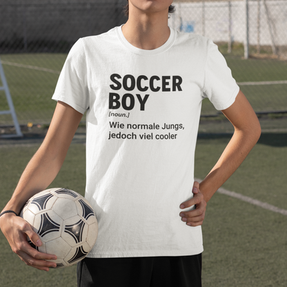 Soccer Boy Shirt Kinder
