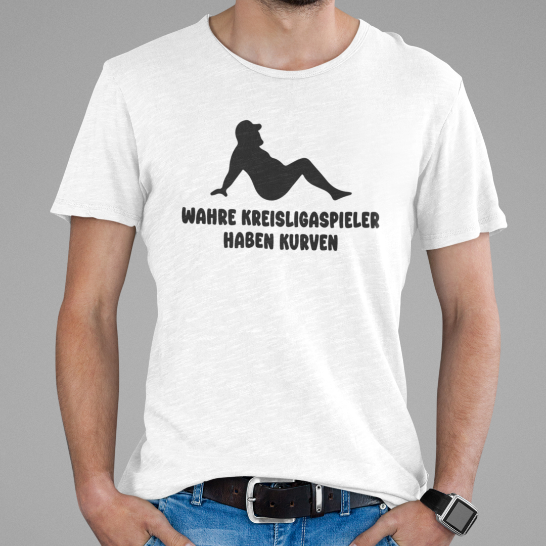 Kreisligaspieler Kurven T-Shirt